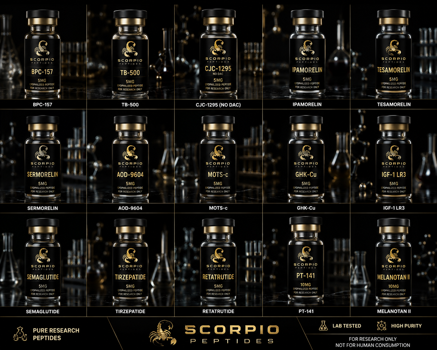 Scorpio Peptides product collection